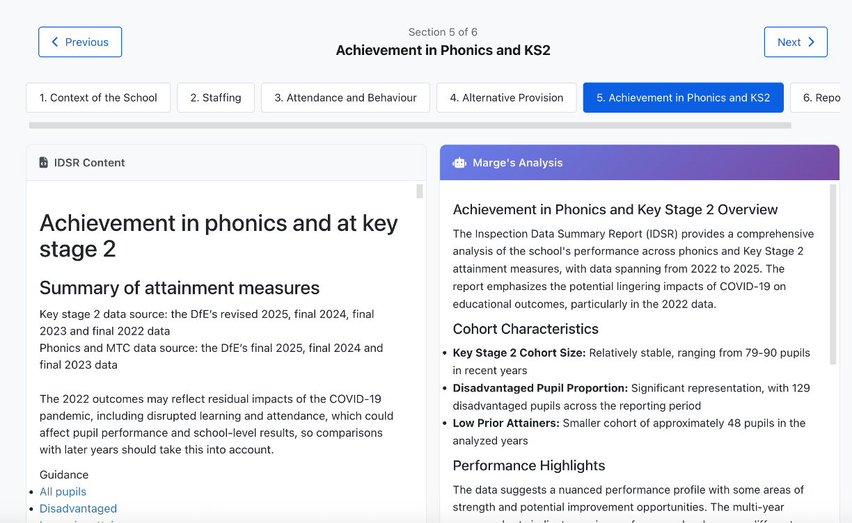 Marginal Gains - AI Analysis